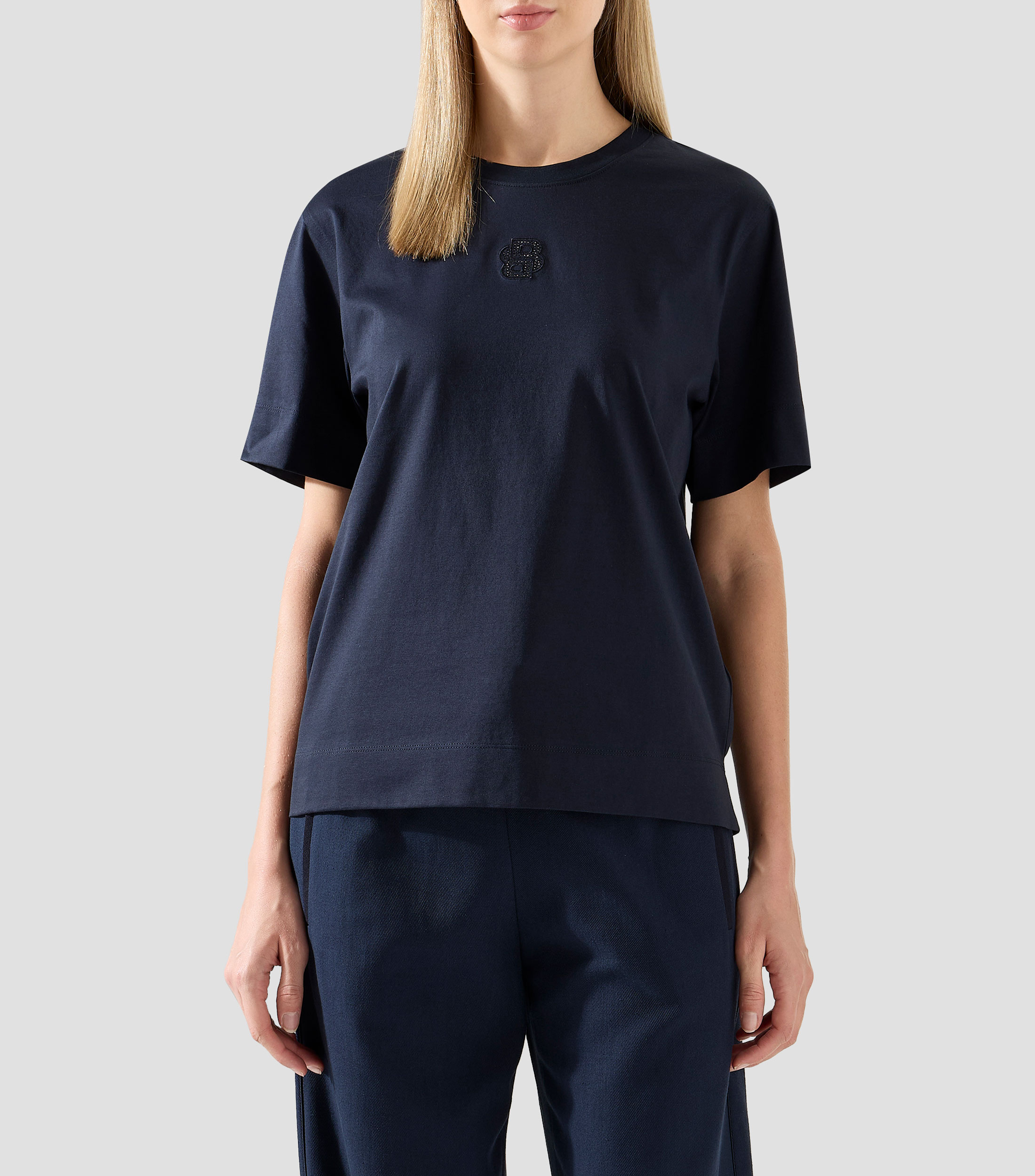 Playera Cuello Redondo Manga Corta Mujer